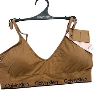 Calvin Klein Women's Brown Bralette